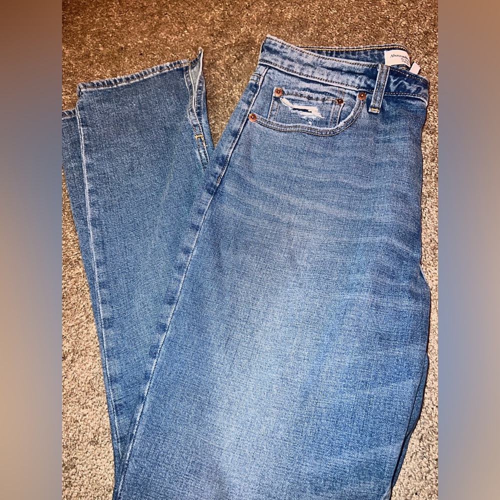 Abercrombie curve love high rise jeans